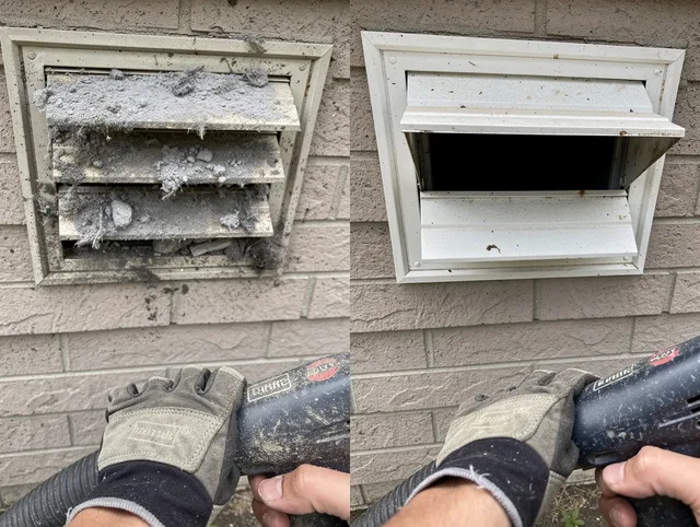 Professional dryer exhaust vent cleaning by Wolcott Dryer Vent Cleaning in Wolcott