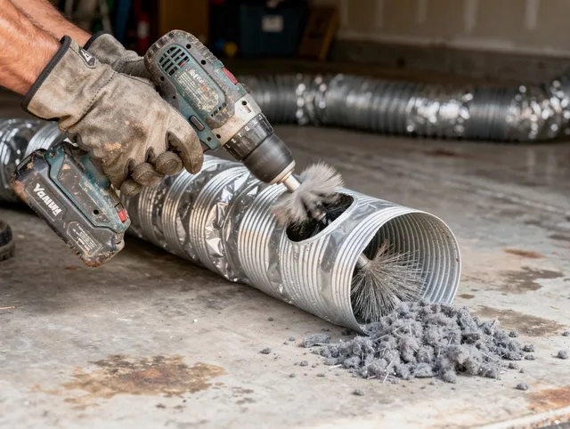 Professional duct cleaning by Wolcott Dryer Vent Cleaning in Wolcott